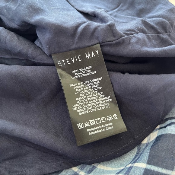 Stevie May Devon Plaid Mini Dress - Picture 5 of 7